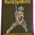 Iron Maiden - Patch - Iron Maiden Somewhere On tour 86/87 tourpatch
