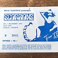 Scorpions - Other Collectable - Scorpions concert ticket (1988)