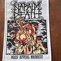 Napalm Death - Patch - Napalm death mass appeal madness white patch