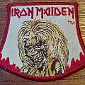 Iron Maiden - Patch - Iron Maiden killers patch axe shape