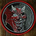Iron Maiden - Patch - Iron maiden purgatory circle patch with red border