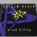 Napalm Death - Tape / Vinyl / CD / Recording etc - Napalm Death Cd: Greed Killing  (signed )