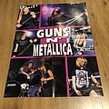 Metallica - Other Collectable - Metallica Guns n Roses poster