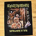 Iron Maiden - Patch - Iron Maiden Somewhere in time backpatch