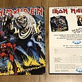 Iron Maiden - Tape / Vinyl / CD / Recording etc - Iron Maiden the number of the beast lp including patch tour 82