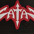 Satan - Patch - Satan logo patch