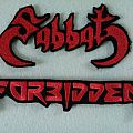 Forbidden - Patch - Forbidden and Sabbat patches for Kathulex