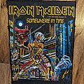 Iron Maiden - Patch - Iron Maiden - Somewhere in Time backpatch