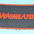 Annihilator - Patch - Annihilator rubber patch