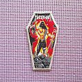 Manowar - Patch - Manowar patch silver border !!