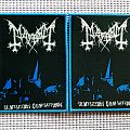 Mayhem - Patch - MAYHEM De Mysteriis Dom Sathanas woven patch