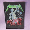 Metallica - Patch - Metallica ...And Justice for All - back patch !!