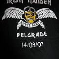 Iron Maiden - TShirt or Longsleeve - Bruce Dickinson Belgrade Flight 666 event shirt