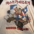 Iron Maiden - TShirt or Longsleeve - Iron Maiden Brain Damage in Texas Jersey 1983