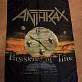 Anthrax - Other Collectable - Anthrax "Persistence of Time" poster flag