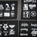 Discharge - Patch - Some new textile patches printed