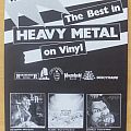 Metallica - Other Collectable - Old vinyl advertising 1984!