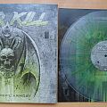 Overkill - Tape / Vinyl / CD / Recording etc - OVERKILL white devil armory splatter LP fully signed!