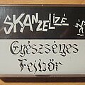 Skanzelizé - Tape / Vinyl / CD / Recording etc - Skanzelizé / Egészséges Fejbőr Split - Unopened cassette 1990