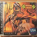 Machine Head - Tape / Vinyl / CD / Recording etc - MACHINE HEAD Burn my eyes signed CD + sticker