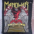 Manowar - Patch - Manowar Battle Hymns Old big rubber backpatch