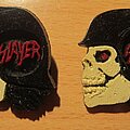 Slayer - Pin / Badge - Oldschool SLAYER Plastic Badge from Hungary