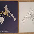 Razor - Tape / Vinyl / CD / Recording etc - Razor - Custom Killing LP 1987