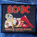 AC/DC - Patch - AC/DC - Whole Lotta Rosie original vintage woven Patch