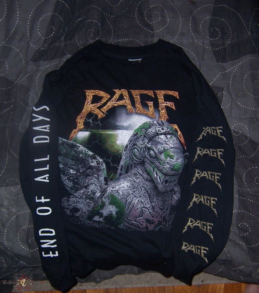 Rage - End of All Days 1996 tour shirt