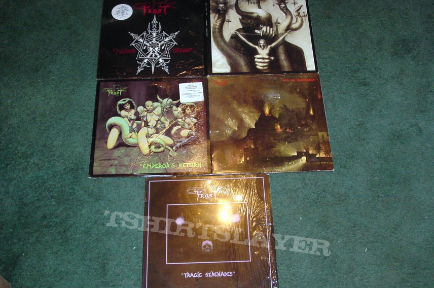 Celtic Frost/Sodom vinyl collection 