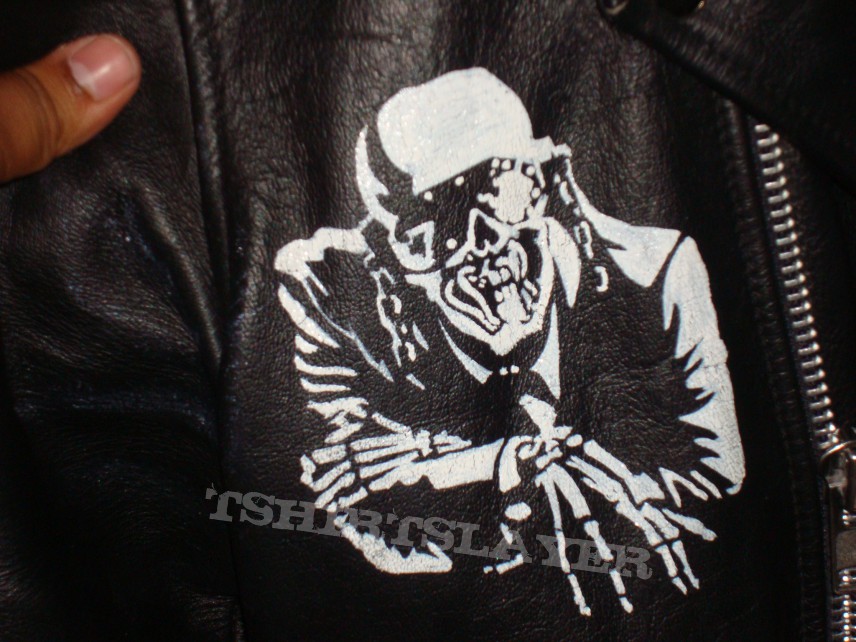 Kreator destruction leather jacket(updated)
