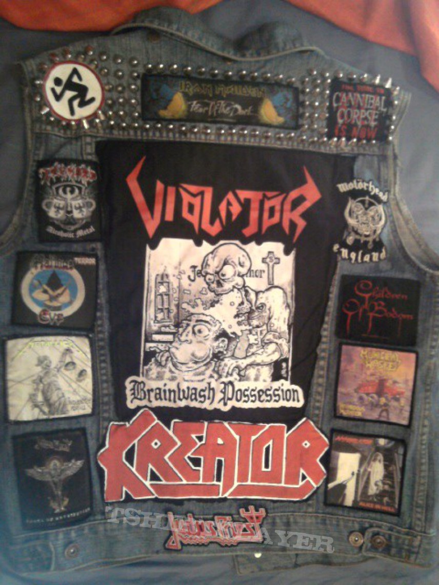 Slayer Remodelated battle jacket  UxFxTx