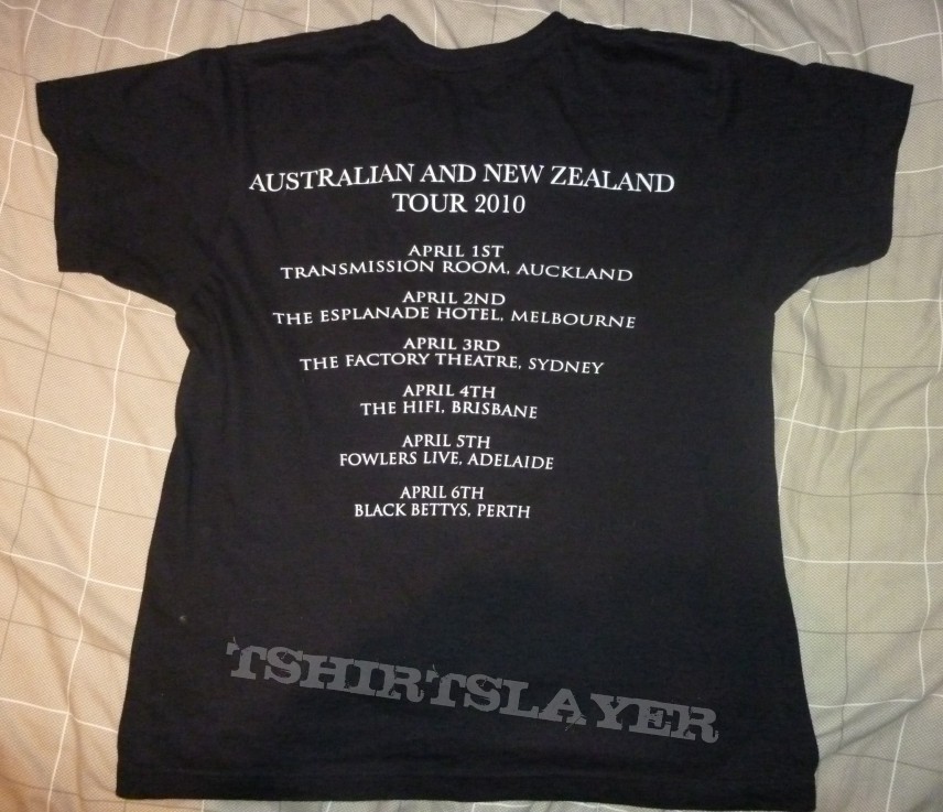 Decapitated Aus/Nzl Tour 2010 shirt