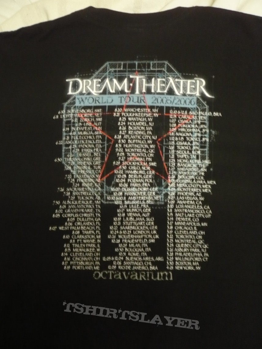 Dream Theater Octavarium World Tour Shirt | TShirtSlayer TShirt and  BattleJacket Gallery