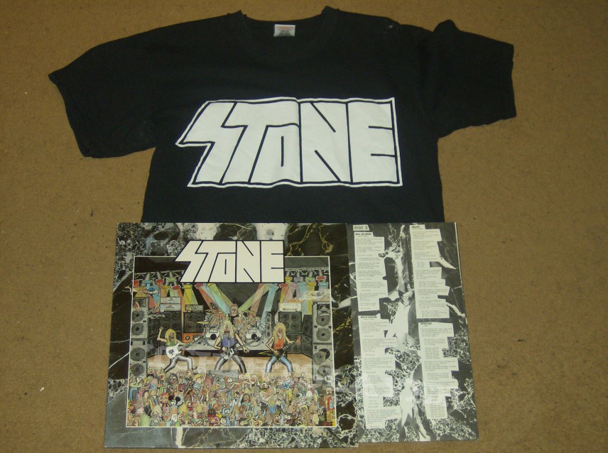Stone Shirt + Sone LP (original Finland print!) | TShirtSlayer TShirt and  BattleJacket Gallery
