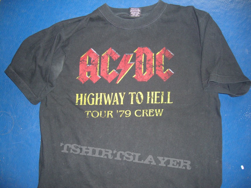 AC/DC tour shirt 1979 | TShirtSlayer TShirt and BattleJacket Gallery