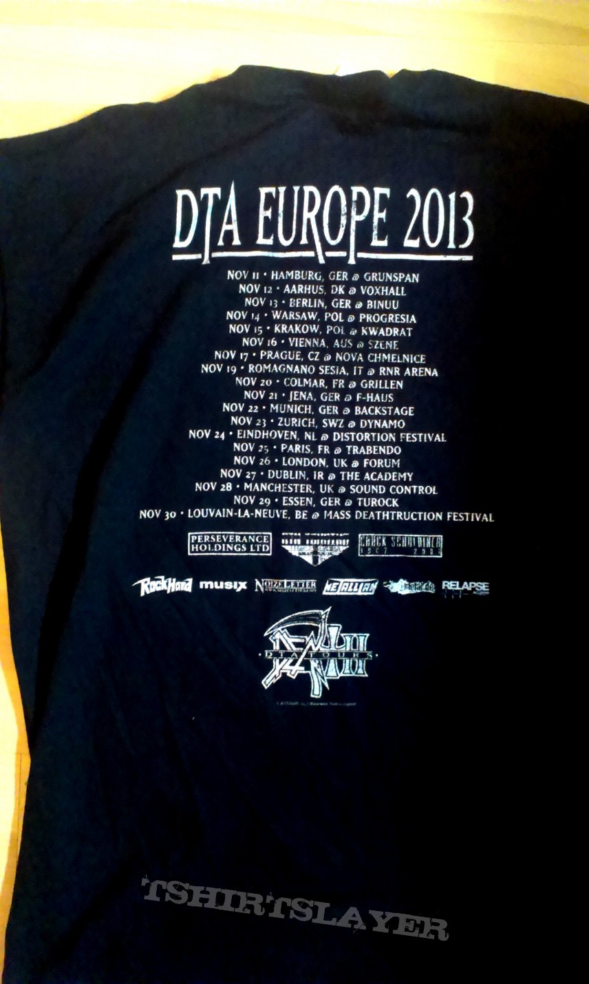 DEATH - DTA tours 2013