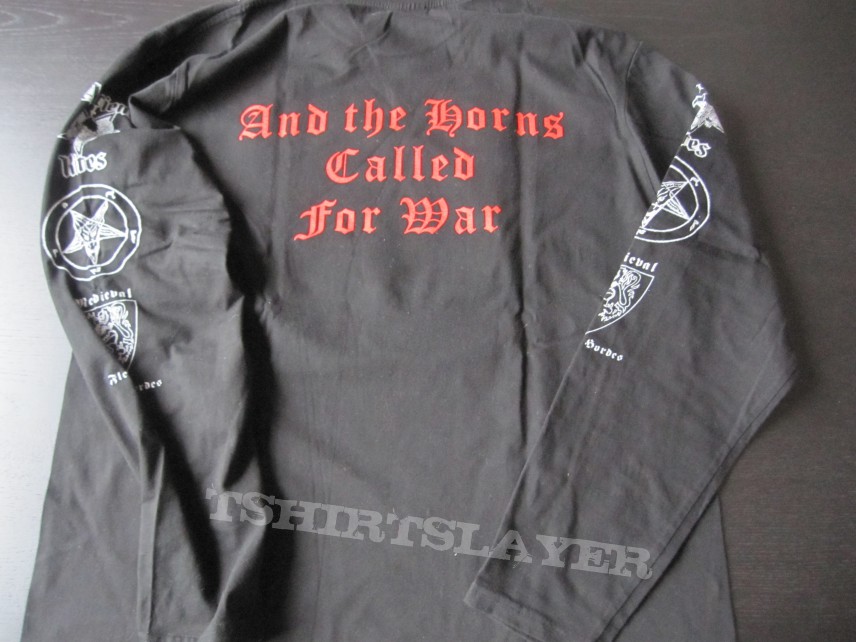 TShirt or Longsleeve - ancient rites ,and the horns called for war!