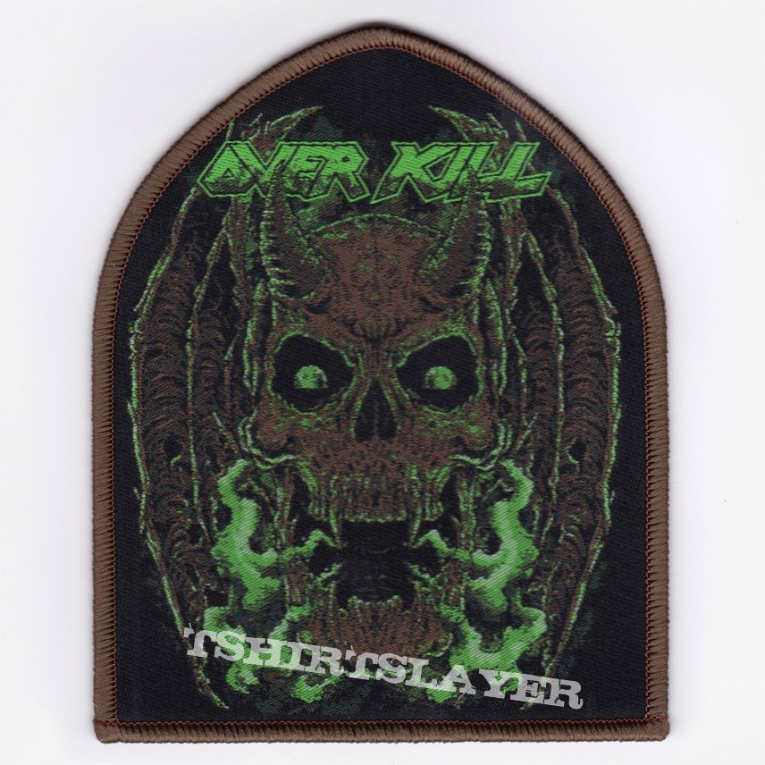 OVERKILL &quot;Bat Skull Artwork&quot; Woven Patch