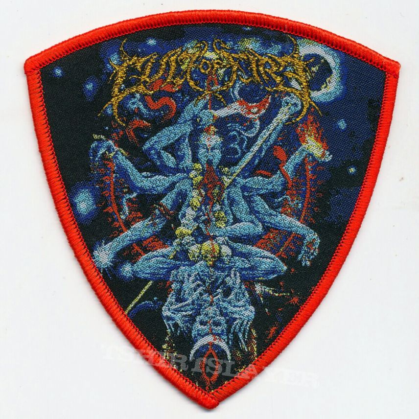 CULT OF FIRE &quot;मृत्यु का तापसी अनुध्यान&quot; Woven Patches