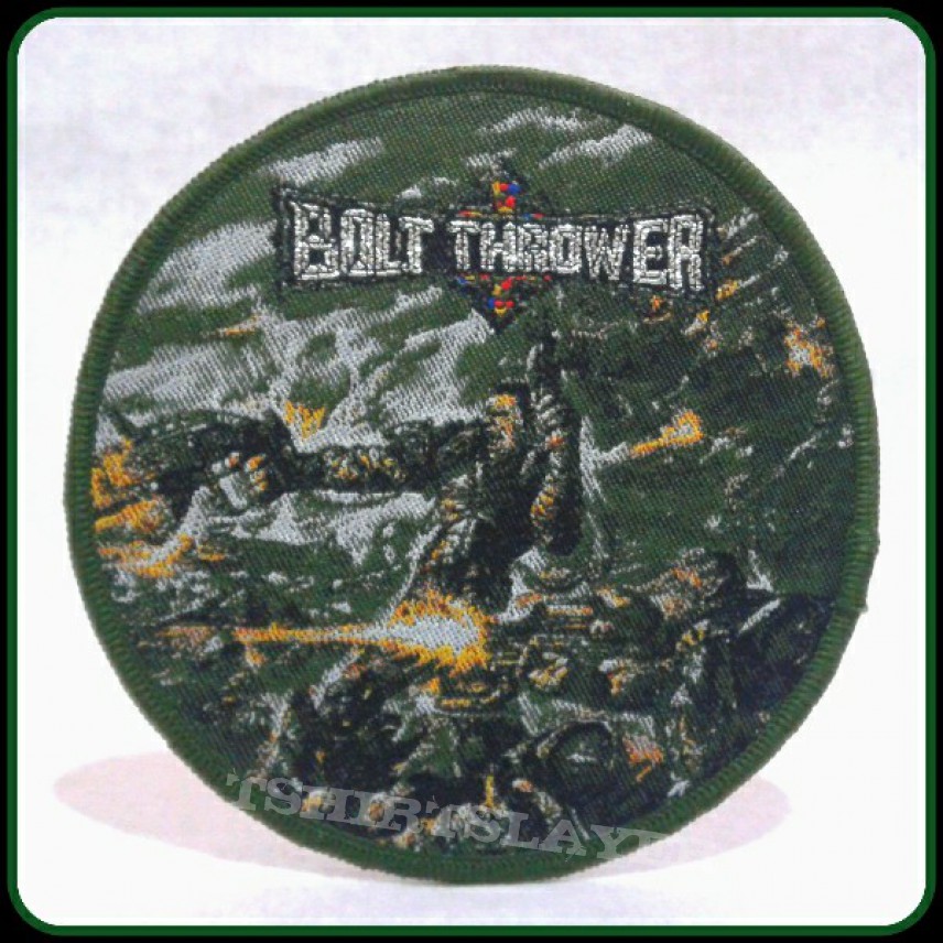 BOLT THROWER - Honour, Valour, Pride Woven Patch BOLT THROWER - Honour, Valour, Pride Woven Patch