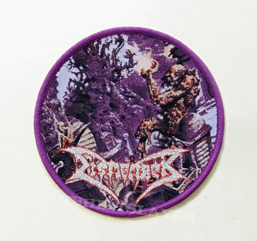 DISMEMBER &quot;Where Ironcrosses Grow&quot; Round Woven Patch