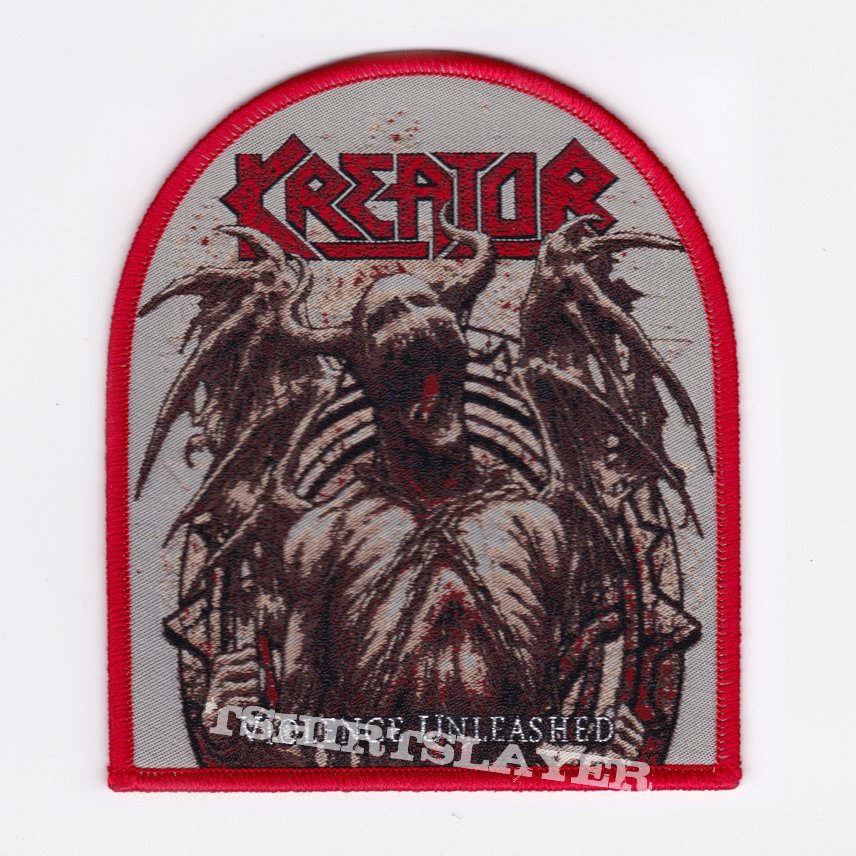 KREATOR &quot;Violence Unleashed&quot; Woven Patch