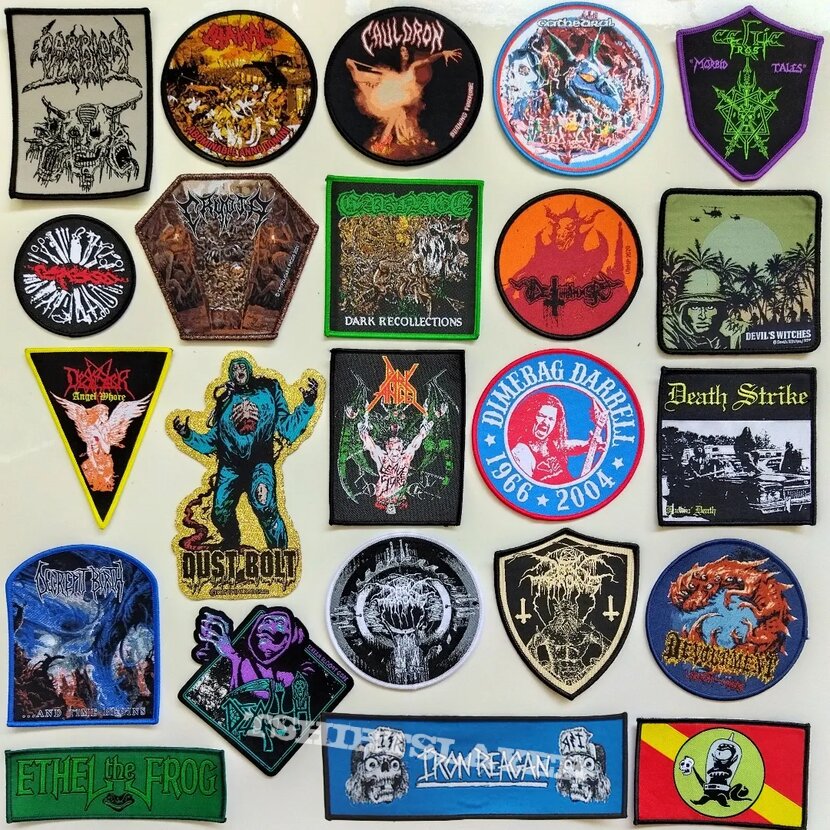 Slayer Metal Patches Private Collection
