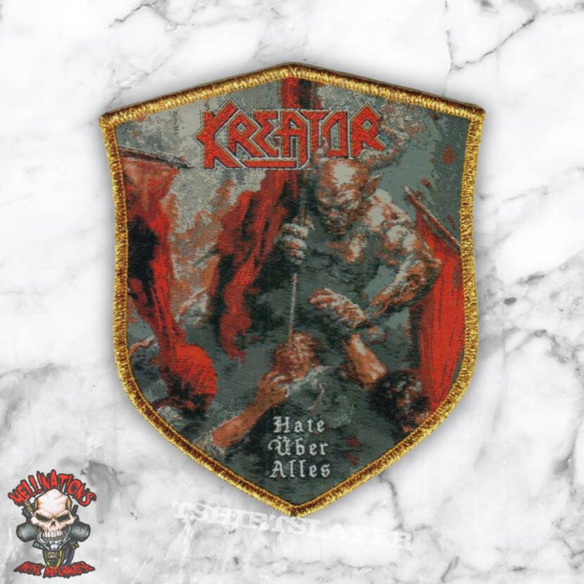 KREATOR &quot;Hate Über Alles&quot; Fan Made Woven Patches