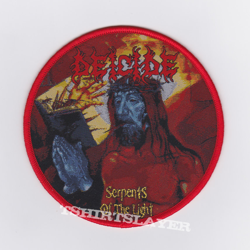 DEICIDE "Serpents of The Light" Woven Patch DEICIDE "Serpents of The Light" Woven Patch
