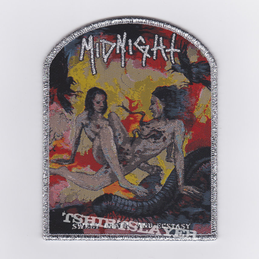 MIDNIGHT &quot;Sweet Death and Ecstasy&quot; Woven Patch