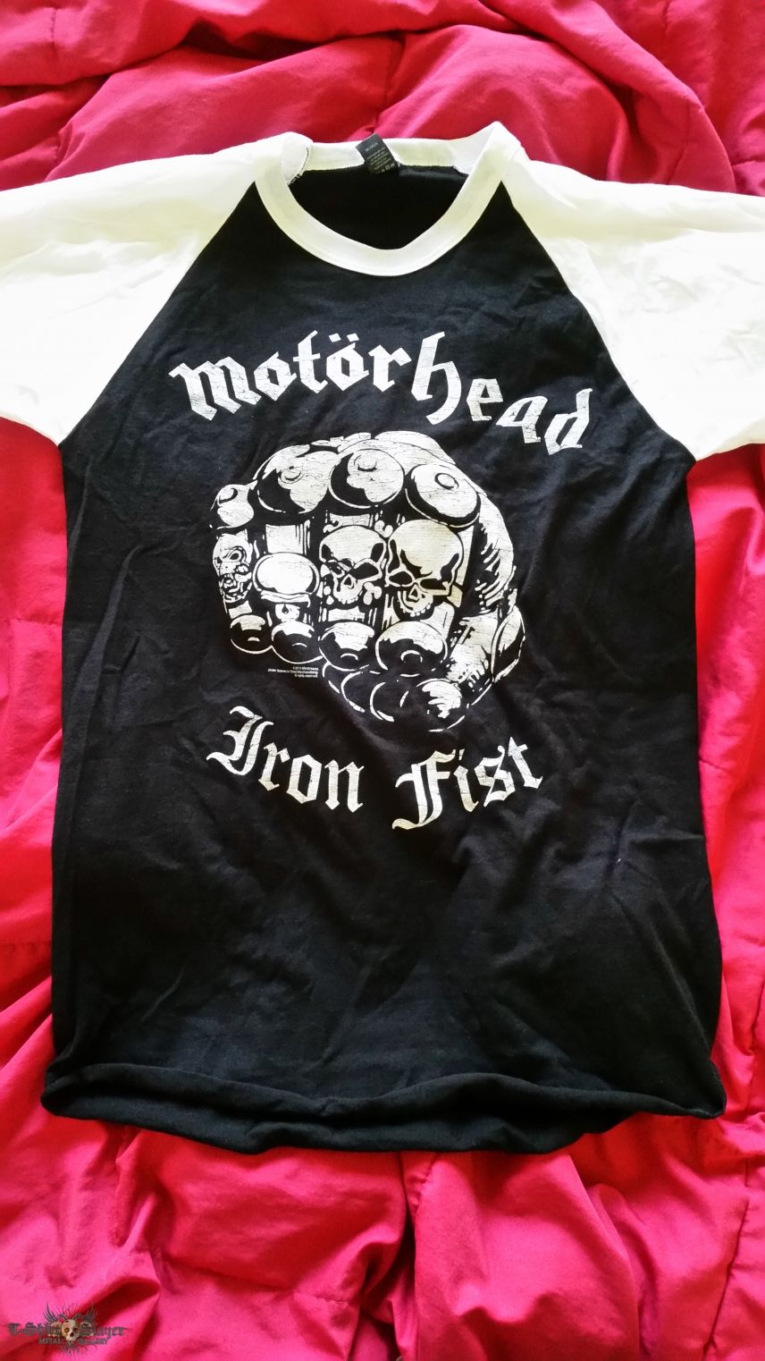 Motörhead Iron Fist Baseball Tee