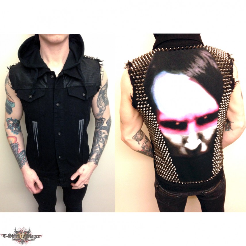 Marilyn Manson Studded Coffin Vest