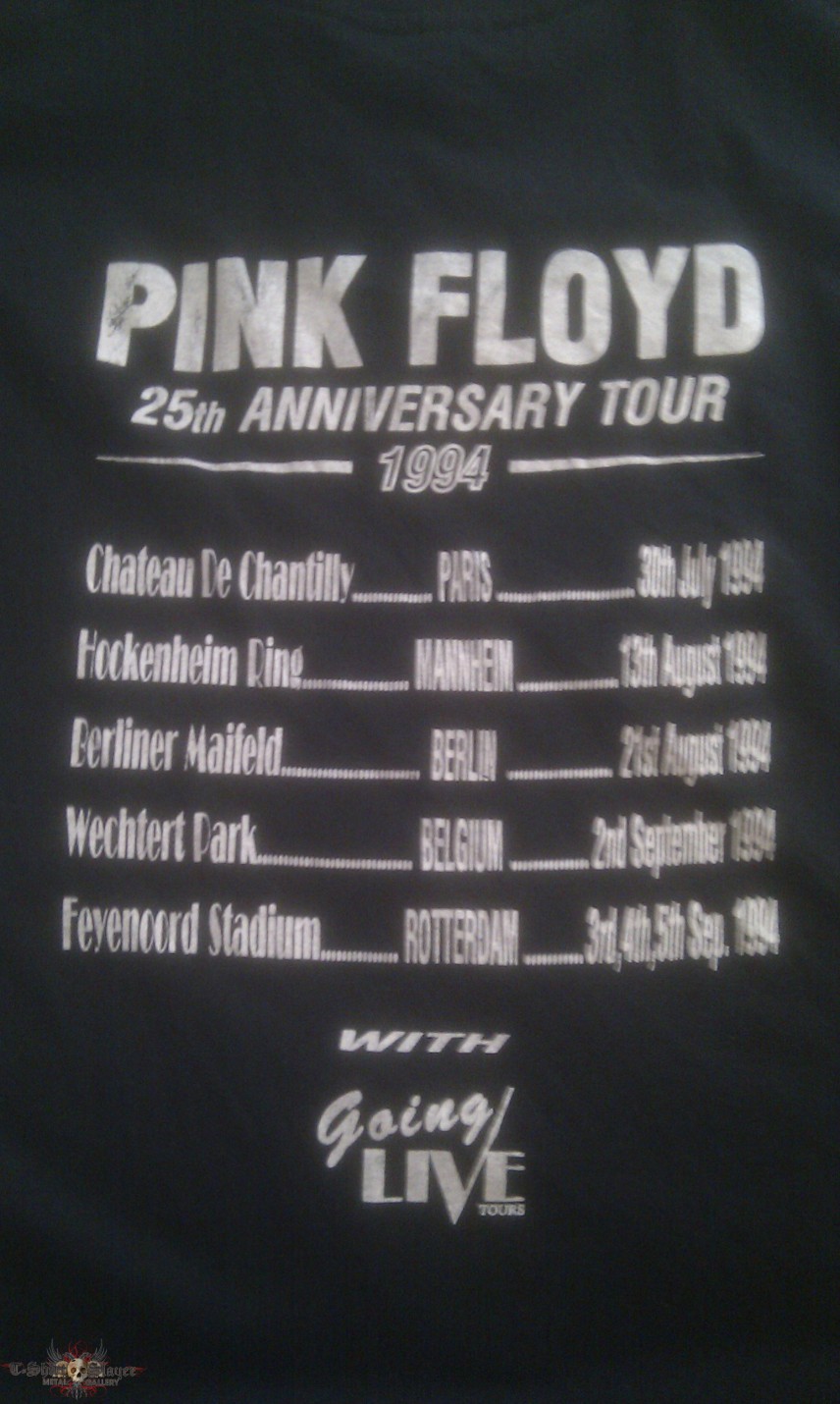 Pink Floyd My cherished Floyd tour shirt